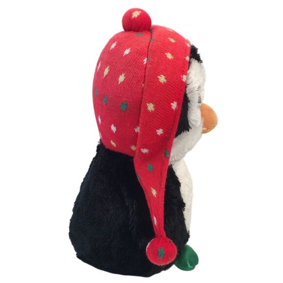 Ty Beanie Boos Freeze Penguin Plush 9" Christmas Knit Hat Stuffed Animal w/Tag - Picture 2 of 8